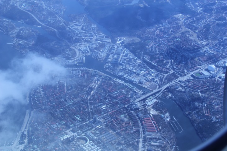 Södermalm from the air
